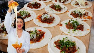 The BIRRIA Crunchy Pockets everyone should learn how to make Easy Birria recipe [upl. by Elleiand]