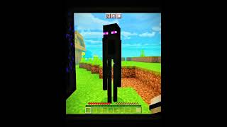 Enderman Helped me a lot😊shorts [upl. by Mara]