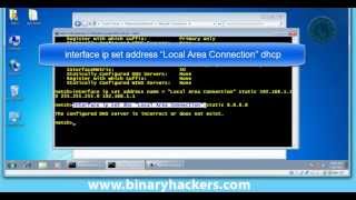 How To Change IP Address Using CMD Command Prompt [upl. by Oravla875]