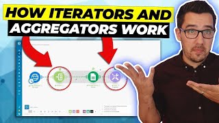 Makecom formerly Integromat Iterator and Array Aggregator Finally Explained  Tutorial 2023 [upl. by Gayn]