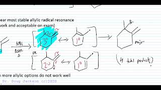 Allylic Radical Bromination with NBS [upl. by Trish]