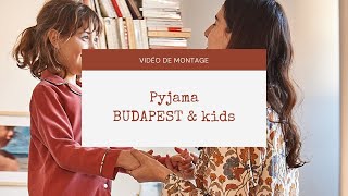 TUTORIEL  Coudre un pyjama femme et enfant  patron Budapest [upl. by Hsirehc]