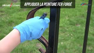 Peindre du fer forgé Extérieur et Intérieur  TUTO  Metaltopfr [upl. by Filmer]