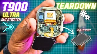 T900 Ultra Smartwatch  Teardown 😮🔥 [upl. by Ynnal117]