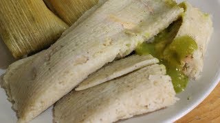 Tamales Verdes de Pollo Dia de la Candelaria  La Herencia de las Viudas [upl. by Cadmann636]