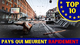 TOP 10 des pays européens qui meurent le plus rapidement [upl. by Noied]