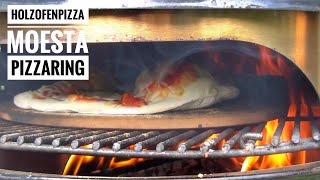 40 Pizza aus dem Kugelgrill mit Moesta Pizzaring  wie Holzofenpizza vom Italiener [upl. by Ahsiral]