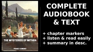 The Mysteries of Mithra By Franz Cumont Audiobook [upl. by Birkner337]