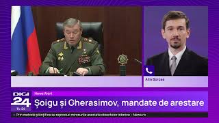 CPI a emis mandate de arestare pentru Șoigu și Gerasimov Sunt acuzați de crime de război [upl. by Leyameg792]