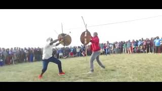 AFRICAN MARTIAL ARTS  SOUTHERN ZULULAND [upl. by Nivk]