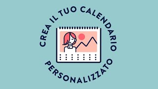 Come creare un CALENDARIO personalizzato con le tue foto [upl. by Karlyn]