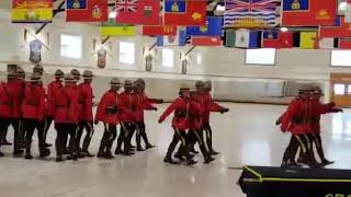 RCMP graduation ceremony Jan 2019 [upl. by Nehtiek]