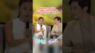 Kathryn nadulas sa sagot ng tanungin siya ni MJ🤫 kathrynbernardo aldenrichards helloloveagain [upl. by Lampert841]