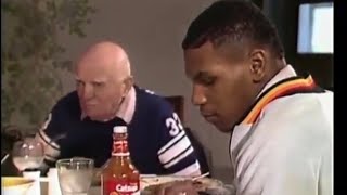 RARE video of MIKE TYSON eating with Cus DAmato 1982 [upl. by Aniroc359]