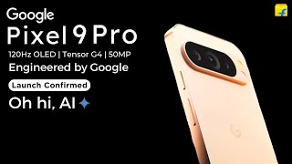 Google Pixel 9 Pro Launch Goes Official in India 🔥  Tensor G4 Chip  50MP Camera ⚡ [upl. by Anastice]