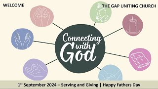 The Gap Uniting Church Morning Worship – 1st Sept 2024 [upl. by Ogires]