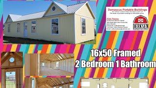 Derksen 16x50 2 bedroom 1 bath NO CREDIT CHECK [upl. by Gabbert738]