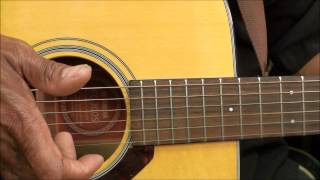 Merle Travis SOUNDING Easy Finger Picking C Chord Exercise Lesson Tutorial EricBlackmonGuitar [upl. by Yttiy]