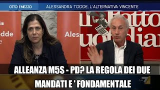 Travaglio In Sardegna cè stato un doppio miracolo La Todde strapazza la Bolloli sul RdC [upl. by Nosilla]