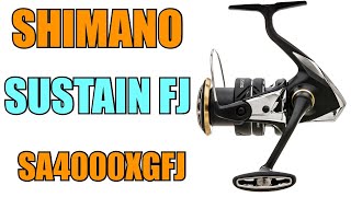 Shimano SA4000XGFJ Sustain FJ Spinning Reel Review  JampH Tackle [upl. by Sarad]