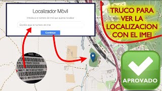 COMO LOCALIZAR UN MOVIL POR EL NUMERO IMEI [upl. by Silera]