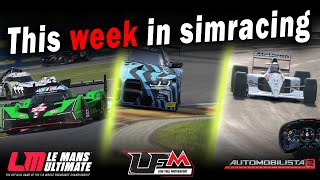 Everything Simracing this Week  new LMU DLC  LFM Week 3  MOZA Hardware [upl. by Norvun]