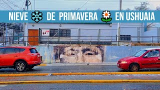 NIEVE ❄️ de PRIMAVERA 🌼 en Ushuaia  vLog 98 [upl. by Etteuqal948]