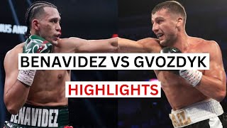 David Benavidez vs Oleksandr Gvozdyk Highlights amp Knockouts [upl. by Larentia106]