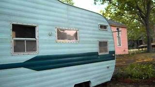 Vintage 1962 Winnebago Travel Trailer at the Car Wash part 2 [upl. by Nodnalb]