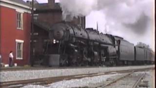 Rare Norfolk amp Western 1218 footage [upl. by Pantheas783]