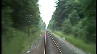 Schienenbus im Jahr 1982 auf der württembergischen Schwarzwaldbahn zwischen Calw und Weil der Stadt [upl. by Ellivro273]