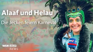 Weiberfastnacht 2024 Karneval im Rheinland beginnt  WDR aktuell [upl. by Ardnaid]