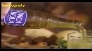 Spot Inca Kola  La bebida del Perú Perú  1995 [upl. by Ennayelhsa]