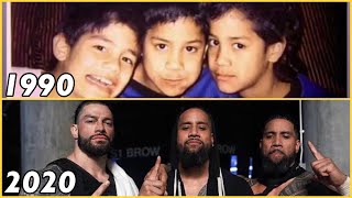 Roman reigns and the usos transformation through the years 1990  2020 [upl. by Frasquito]