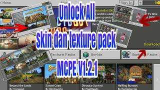 UNLOCK ALL STORE SKIN Texture Pack MAP MCPE V 121MODDOFREE [upl. by Carmelle]