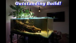 Natural River Style Aquascape quotThe Catfish Castlequot Full Build [upl. by Enahpets887]