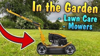 IN THE GARDEN Part 2  Lawn Care and Mowers [upl. by Atinuhs]