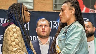 HEATED Claressa Shields vs Hanna Gabriels 2 • PRESS CONFERENCE HIGHLIGHTS [upl. by Philine]