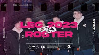 CHALLENGE THE GAME  TEAM BDS 2023 LEC ROSTER ANNOUNCEMENT [upl. by Nniuqal]