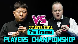 JOHN HIGGINS VS ZHANG ANDA SNOOKER HIGHLIGHTS PLAYERS CHAMPIONSHIP 2024 QUARTER FINAL 7th FRAME [upl. by Bertrand]