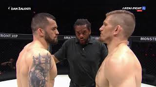 Roberto Soldic vs Zebaztian Kadestam  FULL FIGHT TKO [upl. by Matthia]