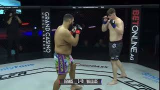 LFA 152 Demoreo Dennis vs Trevor Wallace [upl. by Quincey]