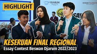 Perjuangan Menuju Final  Essay Contest Beswan Djarum 20222023  001 [upl. by Dulcie]