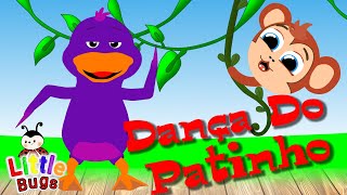 DANÇA DO PATINHO  MÚSICA INFANTIL POR LITTLE BUGS [upl. by Pinette943]