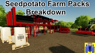 Is the seed potato farm packs worth using in farming simulator 22   fs22 mods [upl. by Nywnorb370]