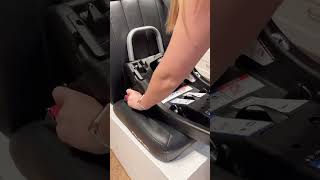 Look how easy it is to install the Britax Willow S car seat  The Baby Cubby baby babycarseat [upl. by Ahsekat]