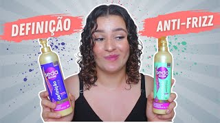 BATALHA SEDA BOOM DEFINIÇÃO INTENSA X SEDA BOOM MODELADOR ANTIFRIZZ [upl. by Nodyarb]