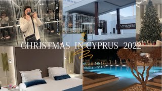 VLOGMAS 3  CHRISTMAS IN CYPRUS 2022  CHRYSOMARE HOTEL ROOM TOUR DEC 2022 [upl. by Lindly661]