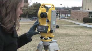 How to Use a Digital Theodolite  Part 1 of 2 [upl. by Ahsilam803]