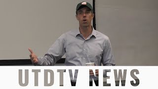 Rep Beto ORourke Visits UT Dallas  UTDTV News [upl. by Hulen]